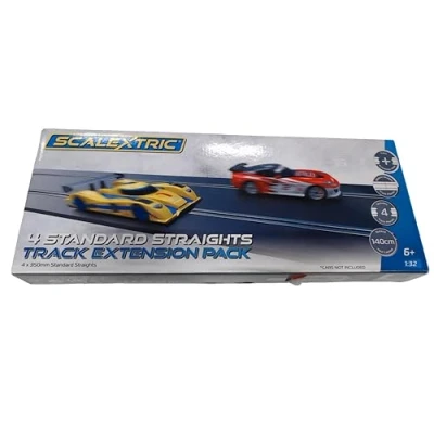 Afbeelding van Scalextric 500008526 1:32 Track Extension Pack 4, 4 x 35 cm
