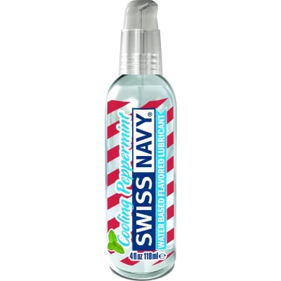 Afbeelding van Swiss Navy Glijmiddel met smaak Flavors Cooling Peppermint 118 ml