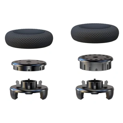 Afbeelding van EXknight Thumbsticks in Hoogte Verstelbaar voor PS5 en PS4 Controllers, 1 Mid Rise (2 Hoogtes: 7 8MM), High (4 9 10 11 12MM)