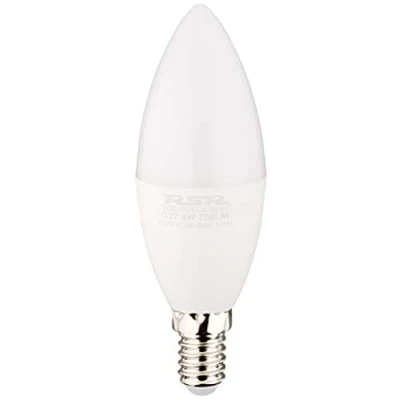 Afbeelding van LED C37 kaars STD 8W 4500K E14 700LM