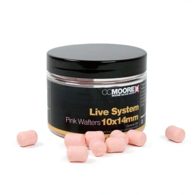 Afbeelding van CC Moore Live System Pink Dumbell Wafters 10x14mm (65g) Hookbaits