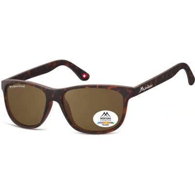 Afbeelding van Montana By Sgb Zonnebril Unisex Bruin/transparant (mp48)