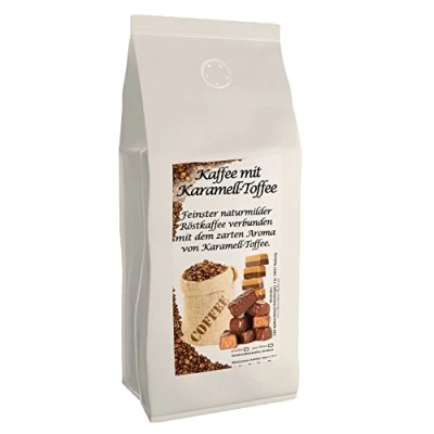 Afbeelding van Gearomatiseerde koffie (karamel thee, 500 g) hele bonen