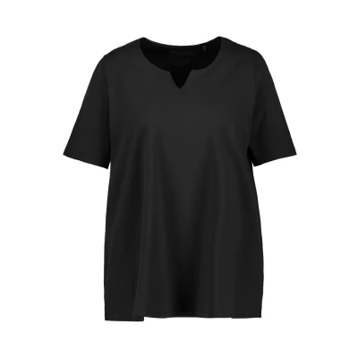 Afbeelding van Ulla Popken Blouse, Dames, Maat: 58/60, Schwarz