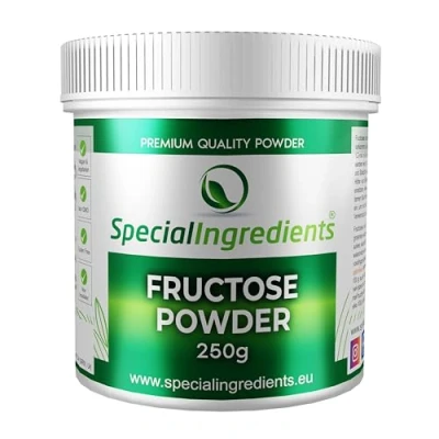 Afbeelding van Special Ingredients Fructose (fructose), 250 g, hoogste kwaliteit, veganistisch, GMO vrij