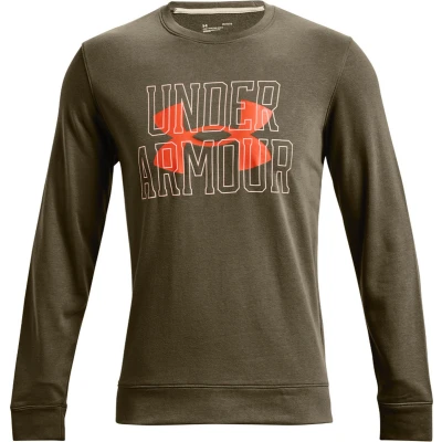 Afbeelding van Under Armour Rival Terry Logo Crew Tent / Team Orange