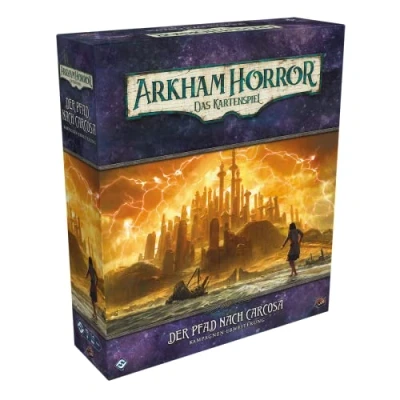 Afbeelding van Fantasy Flight Games, Arkham Horror: LCG Het pad naar Carcosa, campagneuitbreiding, Expertspel, Kaartspel, 1 4 spelers, Vanaf 14+ jaar, 45+ minuten, Duits