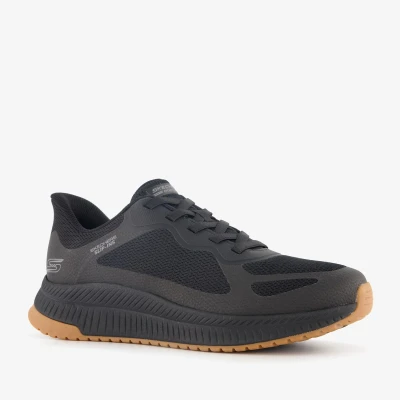 Afbeelding van Skechers Heren Handsfree Slip ins BOBS Squad 4 Sneaker, Zwart, 9.5 UK, 44 EU