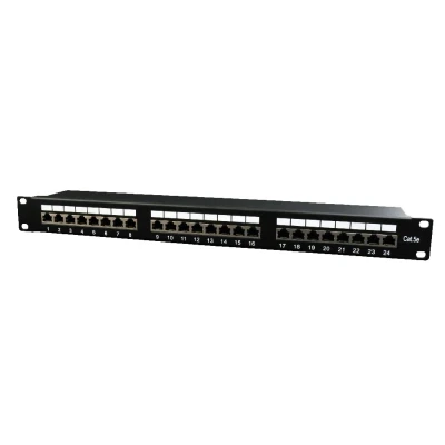 Afbeelding van Cat5e 24 poorts patchpanel