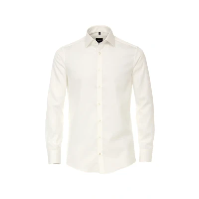 Afbeelding van Venti Modern FIT Zakelijk overhemd offwhite, Heren, Maat: 43, Off/white