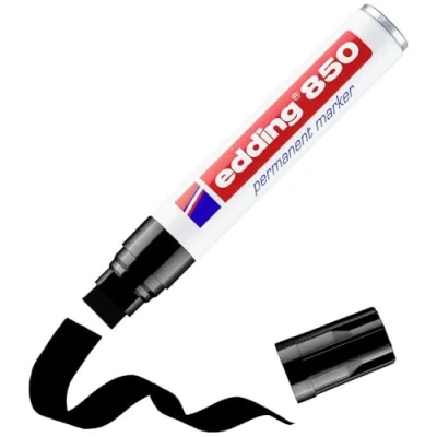 Afbeelding van Edding 4 850 1 4001 Permanent marker Zwart Watervast: Ja
