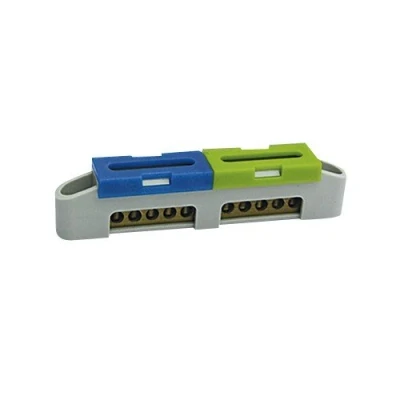 Afbeelding van LZ 4 N + PE verzamelbeschermingsklem klem 2 x 5 poorten 47.114 7256