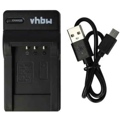 Afbeelding van vhbw USB oplaadkabel geschikt voor camera Sanyo Xacti VPC CA100, CG100, CG11, CG20, CG21, CS1, GC10, GH1, GH3.
