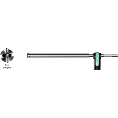 Afbeelding van Heller Afzuigboor d. 6 mm werklengte 100 totale lengte 220 SDS Plus 1 stuk 29630 4