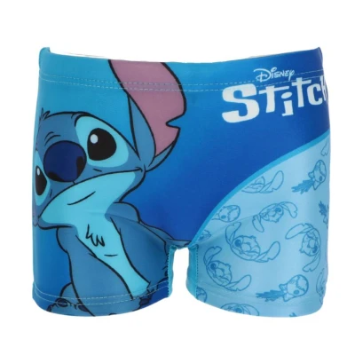 Afbeelding van Lilo &amp; Stitch Zwemboxer Lichtblauw Maat 7/8 Jaar