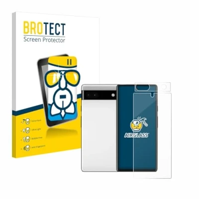 Afbeelding van BROTECT Screenprotector voor Google Pixel 6a (Voor+Camera) Folie Beschermfolie Beschermglas transparant