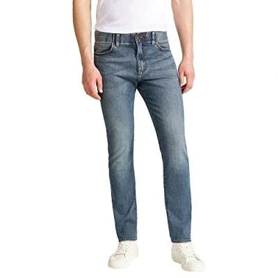 Afbeelding van Lee Heren Extreme Motion Skinny Jeans, Blauw (Blue Prodigy Ab), 33W x 34L