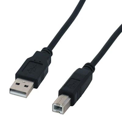 Afbeelding van MCL USB 2.0 A/B 2m kabel A B Zwart