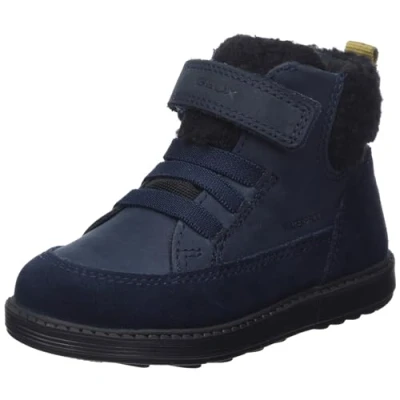 Afbeelding van Geox Hynde WPF Unisex Korte laarzen voor kinderen, Maat: 21, Navy Leer en textiel