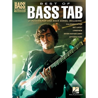 Afbeelding van Best of Bass tab guitare basse: Recorded Versions