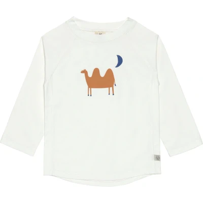 Afbeelding van Lässig Splash &amp; Fun Zwemshirt Rashguard Lange Mouw Camel nature, 19 24 maanden Maat 92