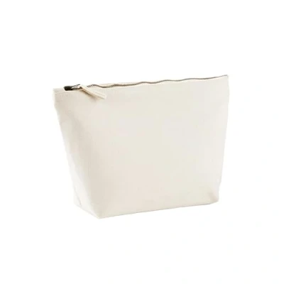 Afbeelding van Westford Mill Canvas Accessory Bag WM540 Natural L (23 x 22,5 11 cm)