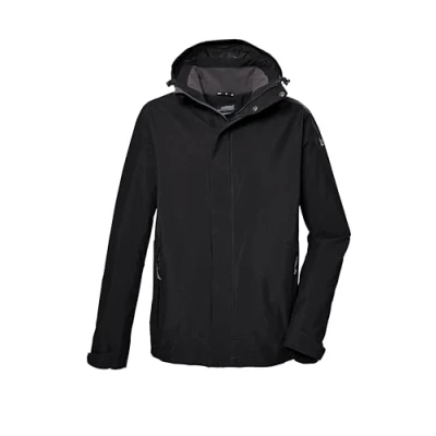 Afbeelding van killtec heren Functioneel jack/outdoorjack met afritsbare capuchon KOS 87 MN JCKT_XENIOS, schwarz, 4XL, 43281 000