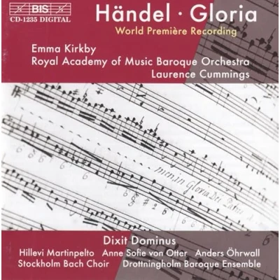 Afbeelding van Emma Kirkby, Royal Academy Of Music Baroque Orchestra, Laurence Cummings Händel: Gloria/Dixit Dominus (CD)