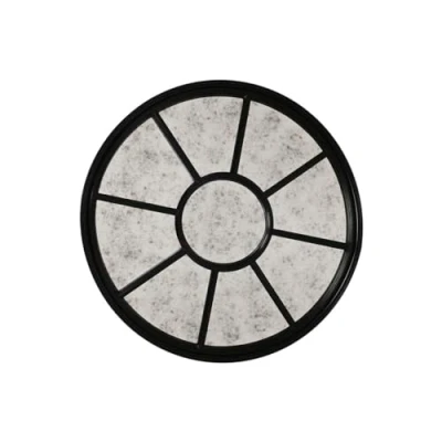Afbeelding van Wandspiegel Home ESPRIT Zwart Hout Spiegel Verouderde afwerking 100 x 5 cm