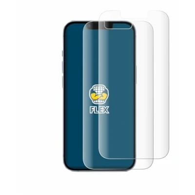 Afbeelding van BROTECT Screenprotector voor Apple iPhone 14 Folie Beschermfolie transparant volledig dekking (2 Stuks)