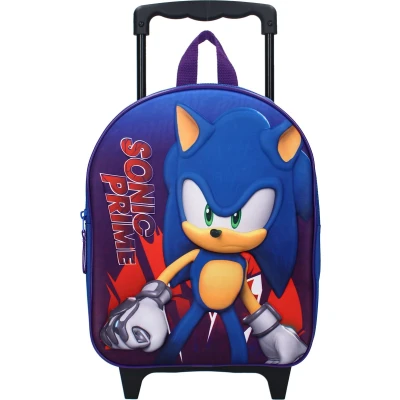 Afbeelding van Sonic Prime Great Escapes Trolley Rugzak 3D Blauw