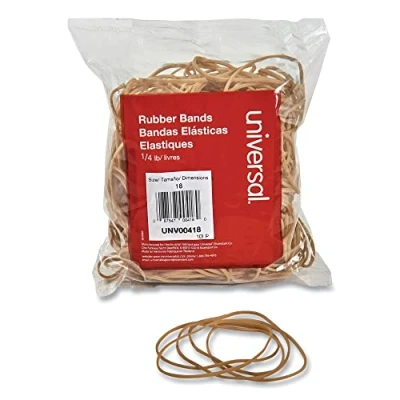 Afbeelding van Universal elastieken, maat 18, 7,6 x 0,16 cm, 400 stuks (418).