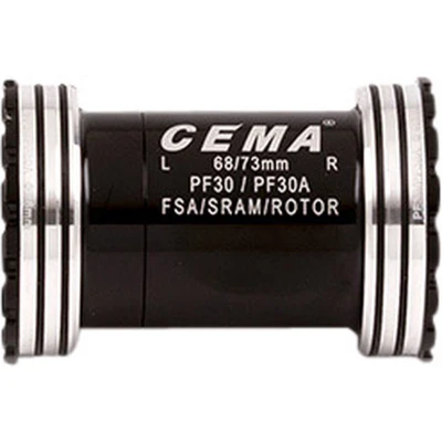 Afbeelding van CEMA Bracketas PF30 Interlock BB30/PF30 RVS Zwart