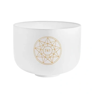 Afbeelding van Meinl SOLCSB10 741 Sonic Energy Solfeggio Crystal Singing Bowl klankschaal 10 inch Hz
