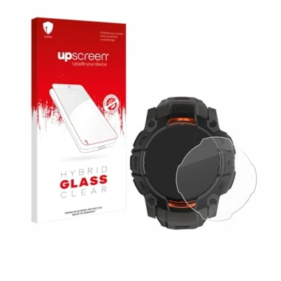 Afbeelding van upscreen Schutzglas Schutzfolie Displayschutz Display Schutz Glas Folie klar, Smartwatch beschermfolie, Transparant