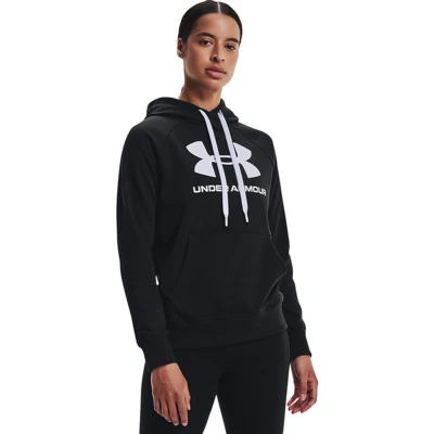 Afbeelding van Under Armour Rival Hoodie, Dames, Maat: XS, Black