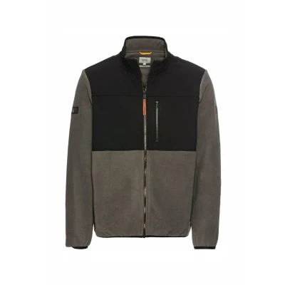 Afbeelding van camel active Fleecejas, Heren, Maat: XL, Rock grey