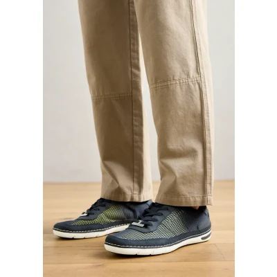 Afbeelding van bugatti Glenans Sneakers laag, Heren, Maat: 43, Dark blue Textiel/ synthetisch