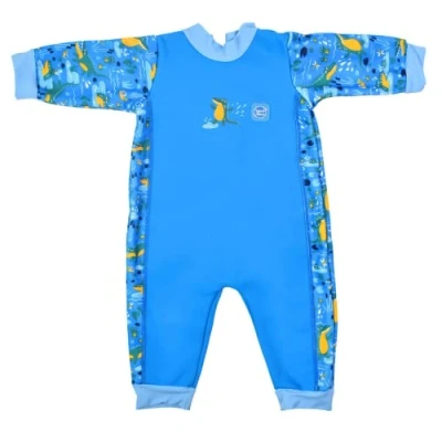 Afbeelding van Splash About Warm in One Baby Wetsuit, Crocodile Swamp, 12 24 Maanden