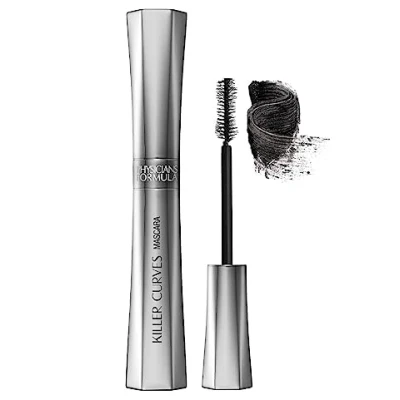 Afbeelding van Physicians Formula Killer Curves, Volumegevende en Wimperverbeterende Zwarte Mascara Doordrenkt Met Versterkende Peptiden Voedende Pro Vitamine B5