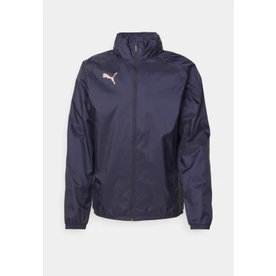Afbeelding van Puma Teamgoal ALL Weather Jacket Regenjas, Heren, Maat: Medium, Navy/white