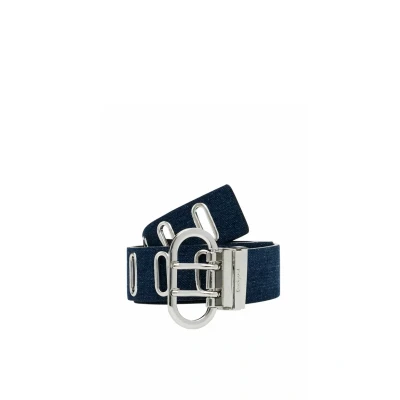 Afbeelding van Desigual Reversible Riem, Dames, Maat: 95, Blue
