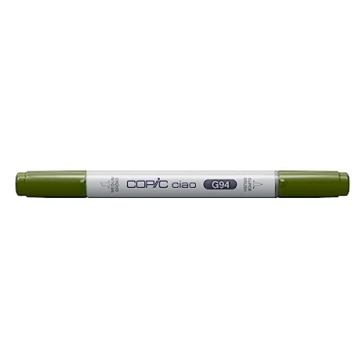 Afbeelding van COPIC Ciao Marker Typ G 94, Grayish Olive, veelzijdige layout marker, op alcoholbasis, met een medium breedte en penseelpunt