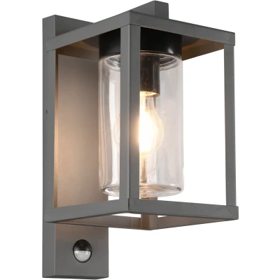 Afbeelding van TRIO LUNGA Wandlamp Antraciet excl. 1x E27 4W Buitenverlichting IP44