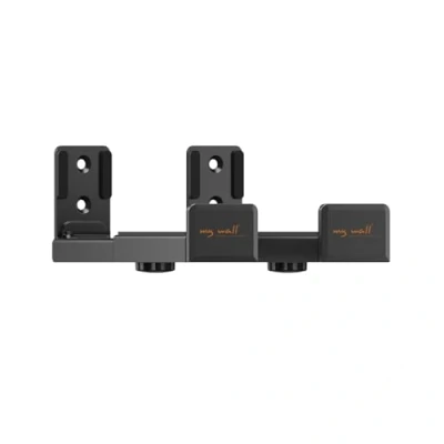Afbeelding van Ophangbeugel voor Soundbars 2 stuks Universeel Met anti slip Bevestiging aan muur Zwart