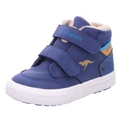 Afbeelding van KangaROOS Kavu Primo V Sneakers voor jongens, uniseks, blauw/safari Party, 27 EU, K Blue Safari EU