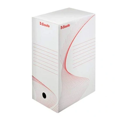 Afbeelding van Esselte 128910 archiefcontainer standaard voor dozen, wit/rood