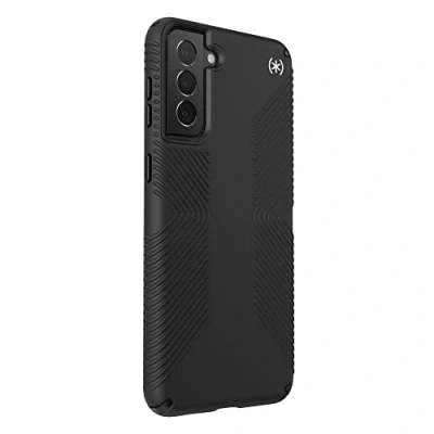 Afbeelding van Speck Producten Presidio2 Grip Samsung Galaxy S21+ 5G Hoesje, Zwart/Zwart/Wit