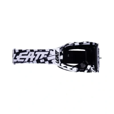 Afbeelding van Leatt Velocity 5.5 Checker Motorcross bril, zwart grijs voor man