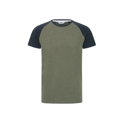 Afbeelding van Solid Sdbastian Tshirt basic, Heren, Maat: Medium, Ivy green